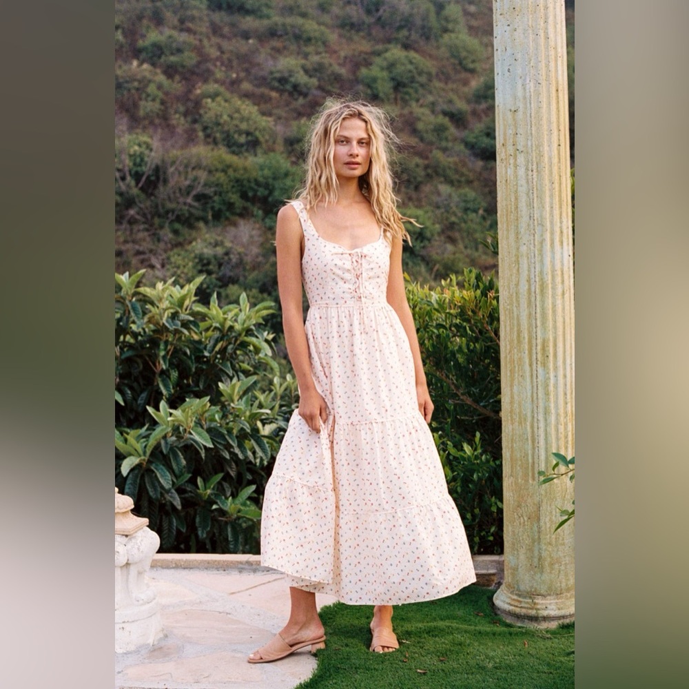 Christy Dawn Adele Dress in Carnelian Aster Garden